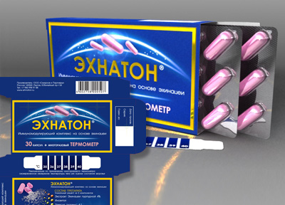 Упаковка препарата Эхнатон
